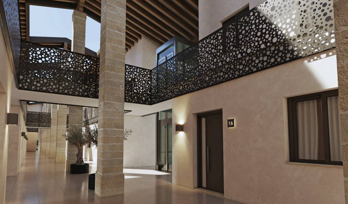 Interior de la promoción.