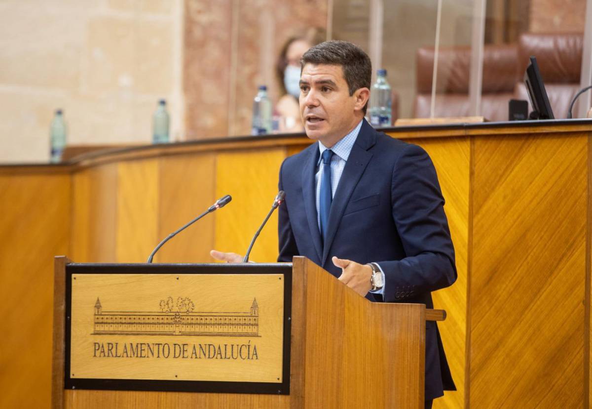Antonio Sanz 'ficha' al sanluqueño Sergio Romero, ex de Ciudadanos, para su Consejería