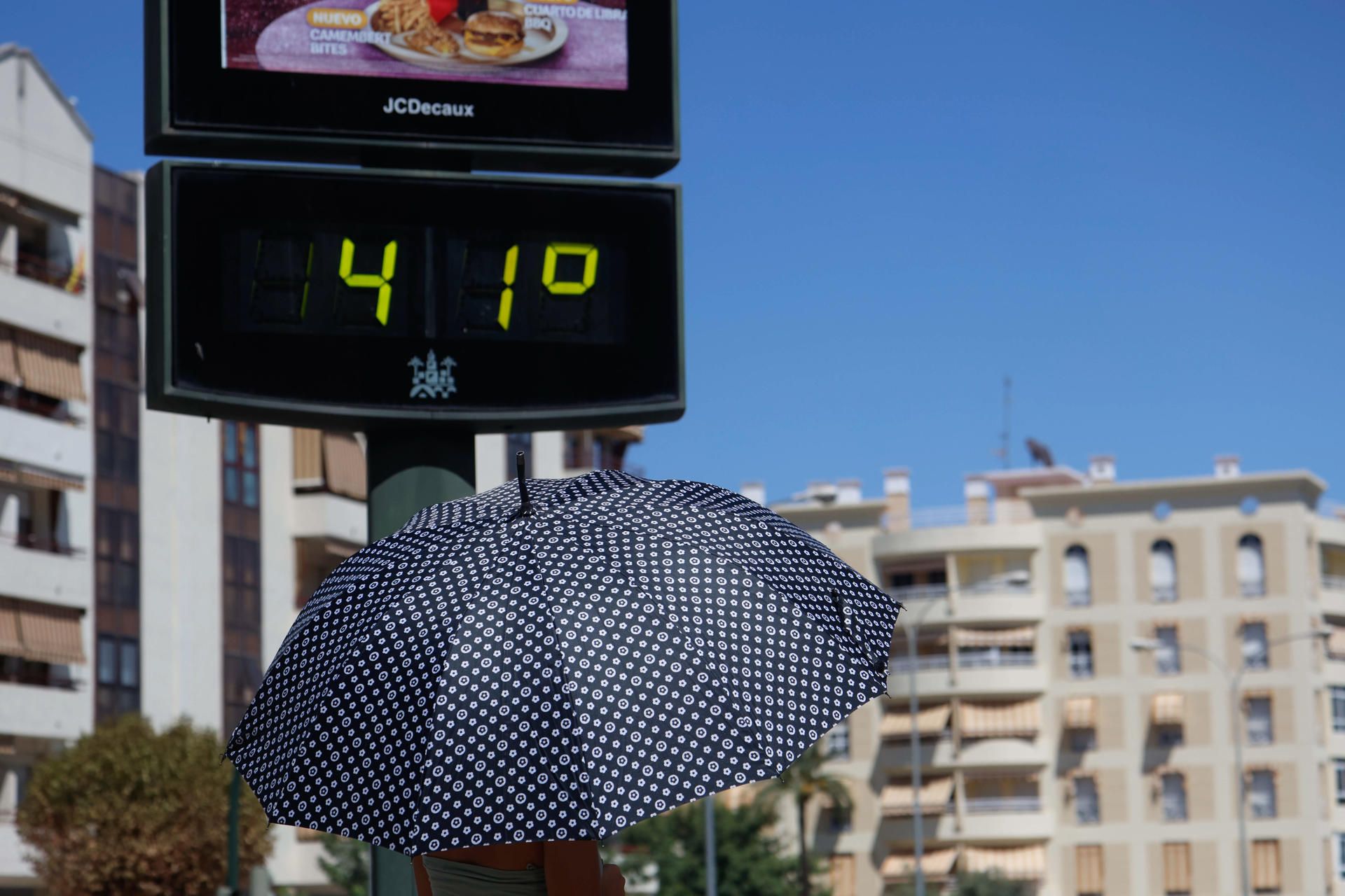 De avisos amarillos por tormentas a termómetros por encima de los 40 grados: el mapa del calor en Andalucía