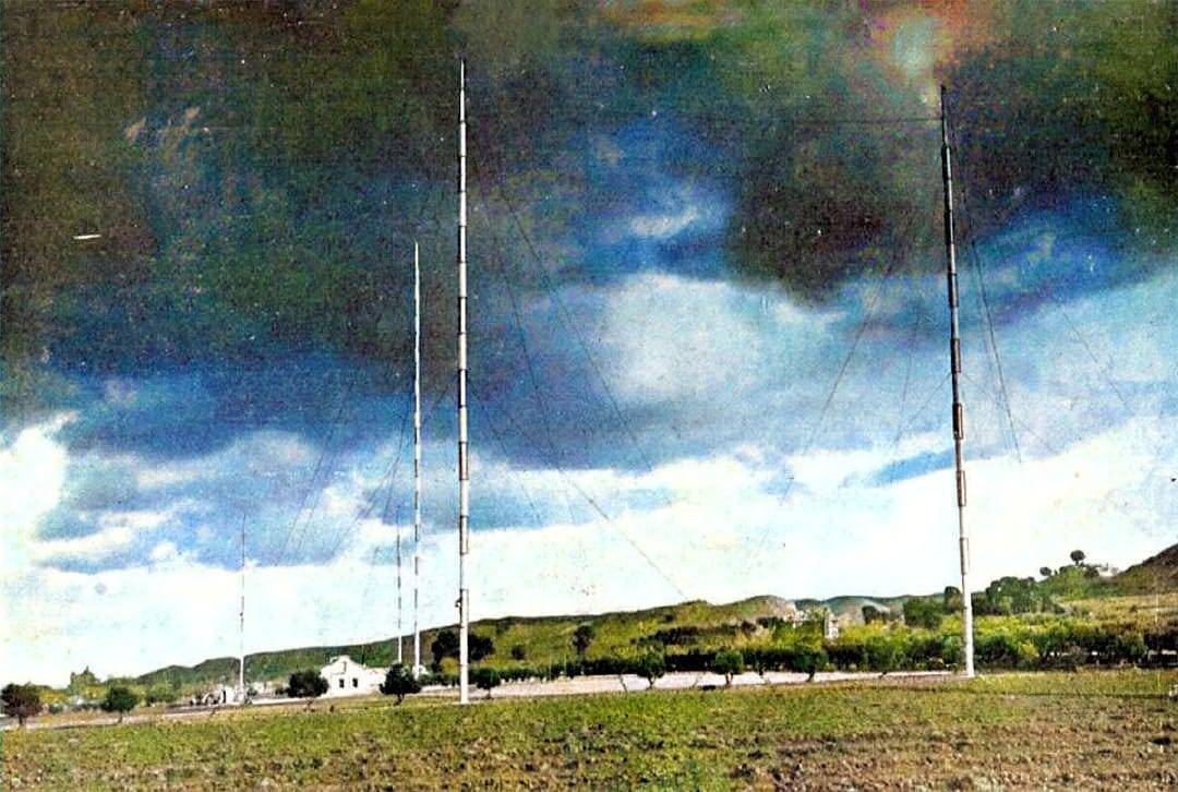 Torres y Antenas del Centro Emisor de Onda Corta de Transradio (Aranjuez). - 