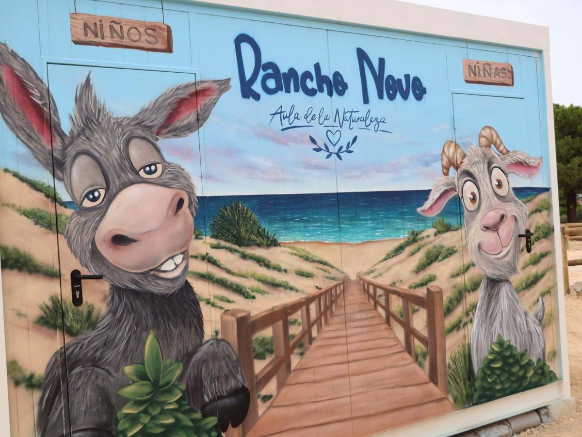 Mural en Rancho Novo. - Mural en Rancho Novo.