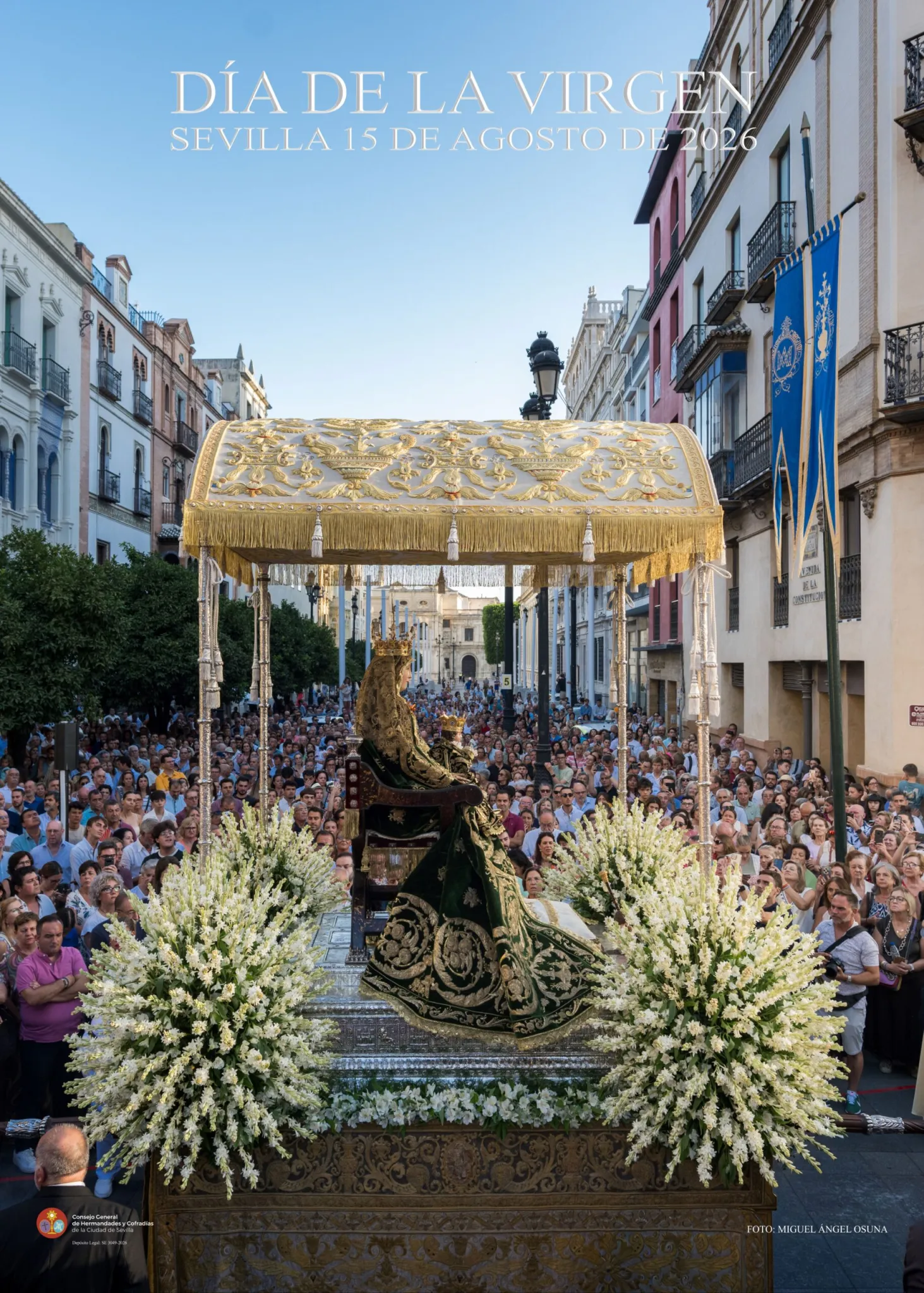 El cartel del Día de la Virgen 2026.