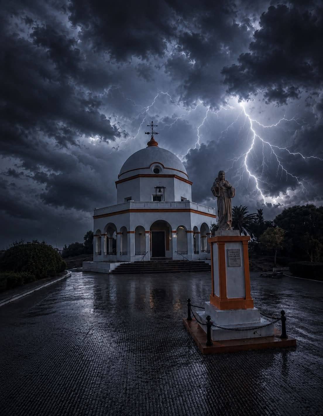 Una imagen de la ermita de Santa Ana del grupo de Facebook 'Soy de Chiclana de la Frontera'. - Una imagen de la ermita de Santa Ana del grupo de Facebook 'Soy de Chiclana de la Frontera'.