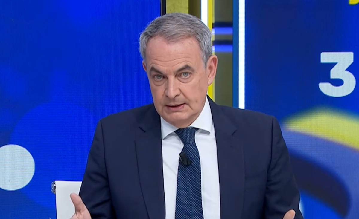 José Luis Rodríguez Zapatero, durante la entrevista en 'Mañaneros 360'. - 