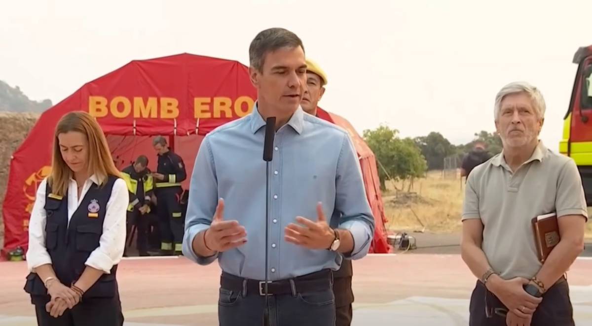 Intervención de Pedro Sánchez.