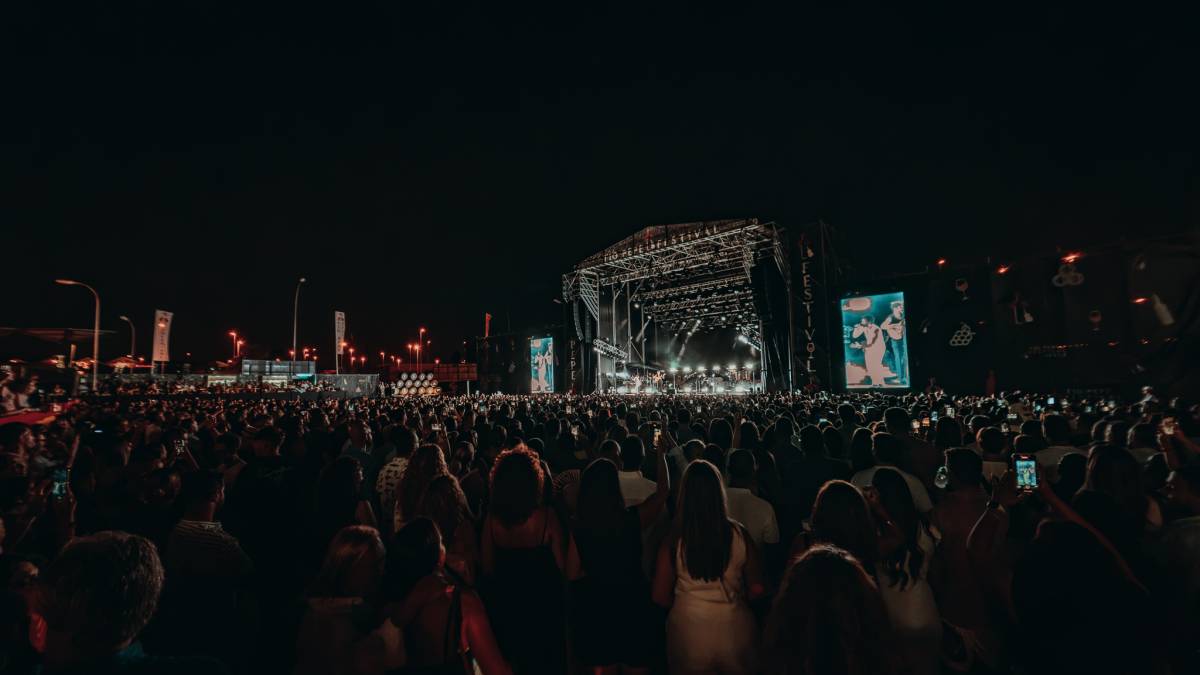 Aspecto general del concierto, este pasado sábado. - FATOU Aspecto general del concierto, este pasado sábado.