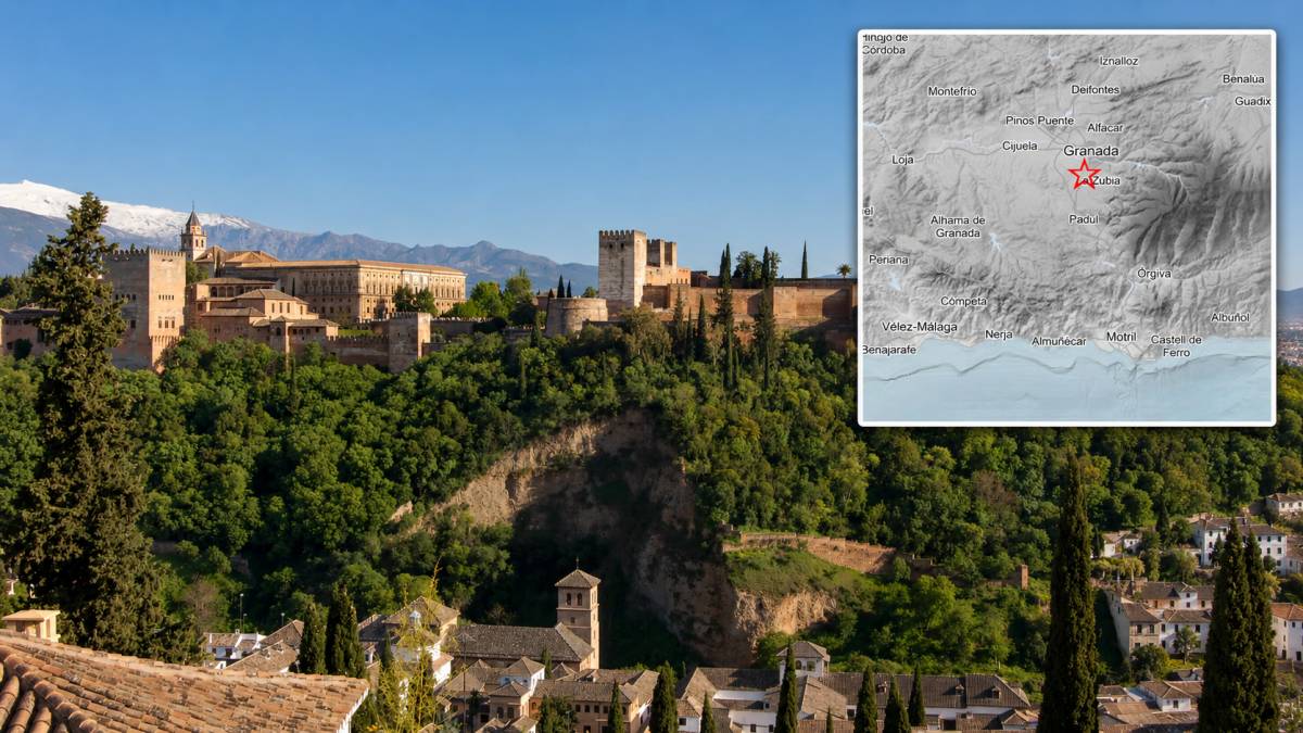 Granada tiembla con un fuerte terremoto sentido en la capital: 