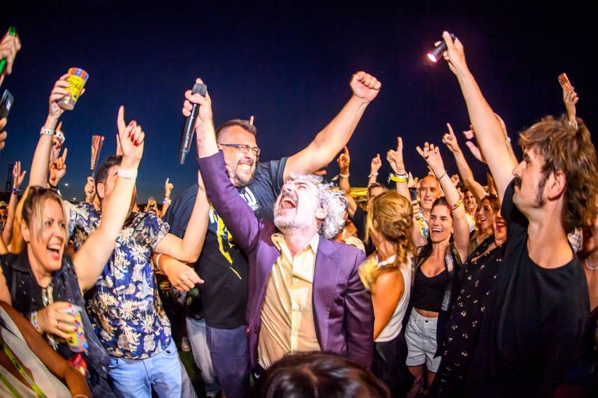León Benavente, en su paso por el Brisa Festival.