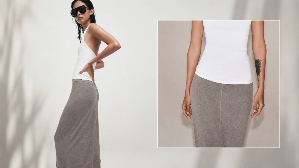 La falda midi de Zara que cae a precio de saldo y es ideal para días de más de 35 grados