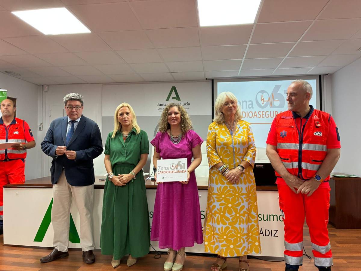Jerez ya es el municipio de la provincia de Cádiz con más zonas cardioprotegidas certificadas