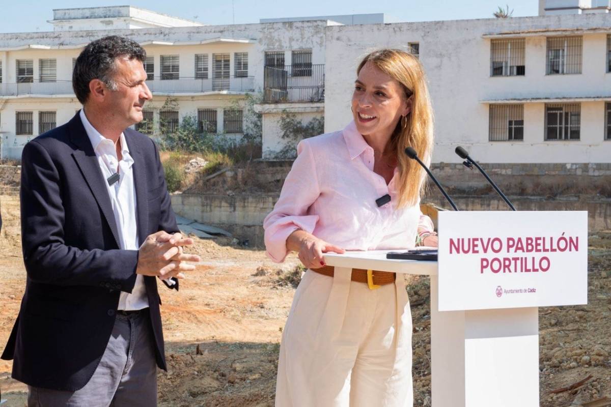 primera piedra nuevo pabellon fernando portillo Cádiz - primera piedra nuevo pabellon fernando portillo Cádiz