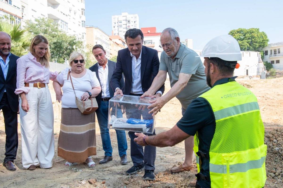 primera piedra nuevo pabellon fernando portillo Cádiz - primera piedra nuevo pabellon fernando portillo Cádiz