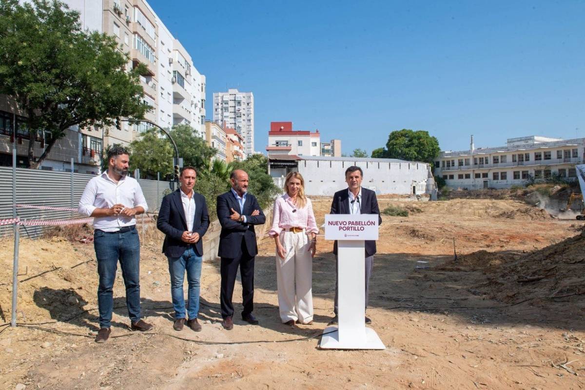 primera piedra nuevo pabellon fernando portillo Cádiz - primera piedra nuevo pabellon fernando portillo Cádiz