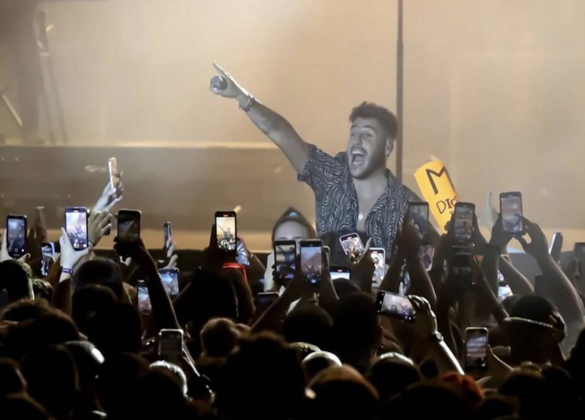 Antonio José, en un concierto. - Antonio José, en un concierto.