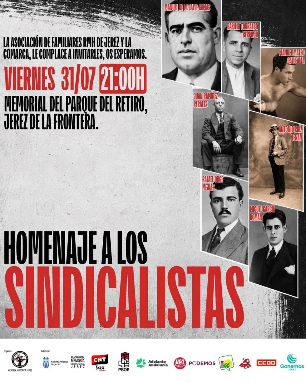 Cartel anunciador del acto. - Cartel anunciador del acto.