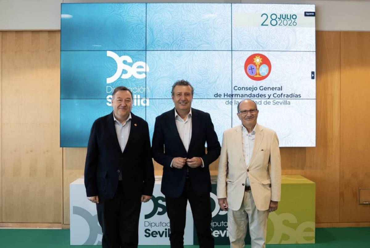 El Consejo de Hermandades y la Diputación de Sevilla refuerzan su colaboración institucional