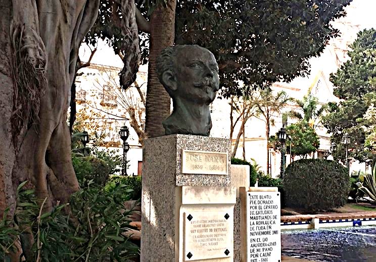 Monumento a José Martí Pérez, Cádiz
