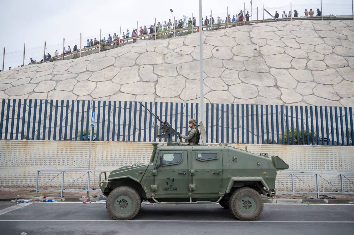Así están la valla, la playa y las calles de Ceuta tras la entrada masiva de inmigrantes