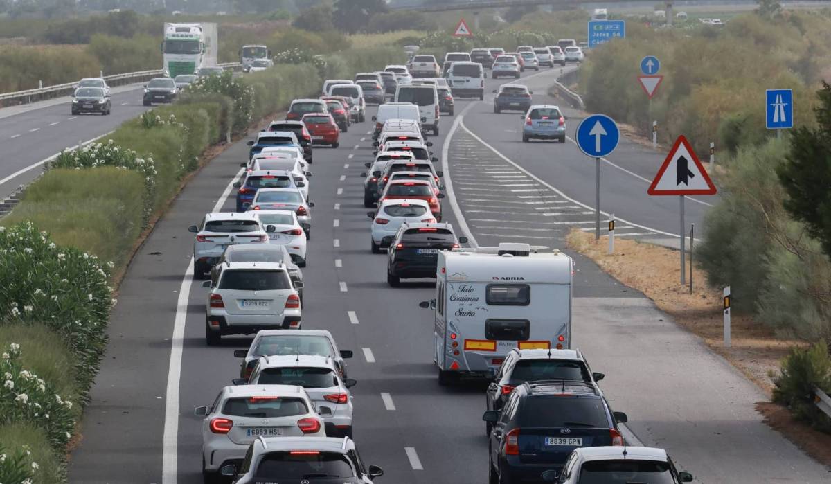 El 112 atiende 77 accidentes de tráfico en el fin de semana más movido en la provincia de Cádiz
