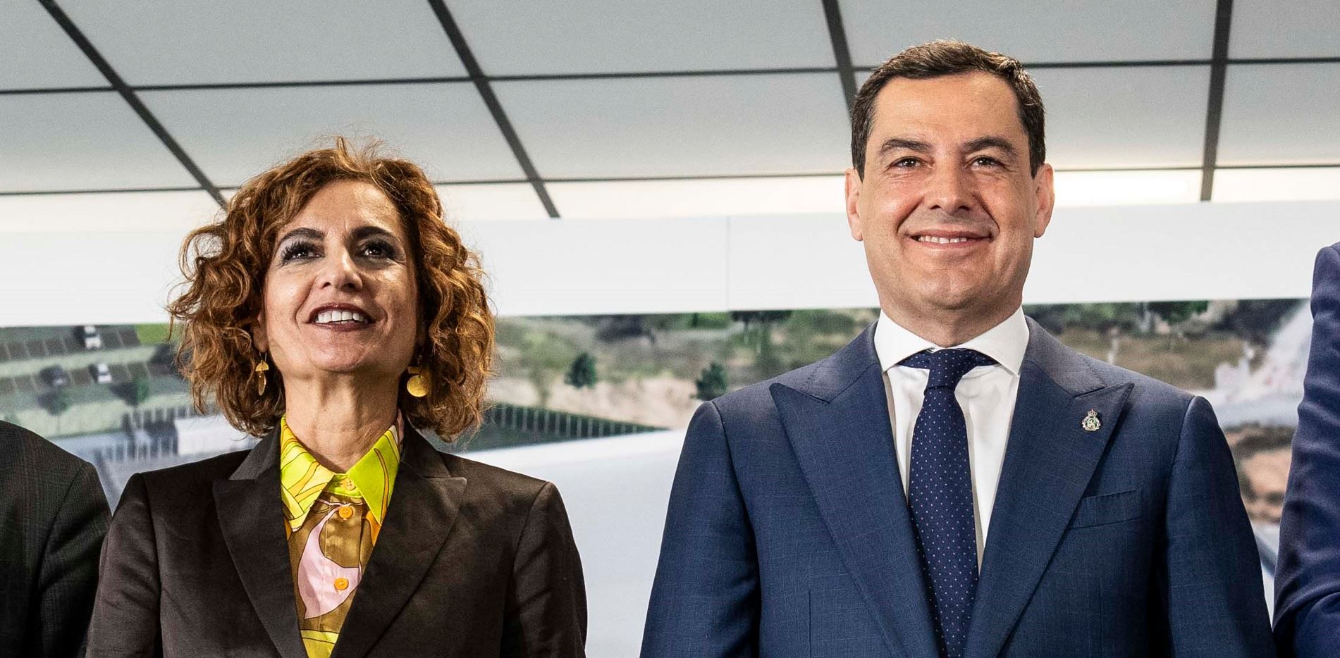 Montero y Moreno, en un acto en Málaga. - 