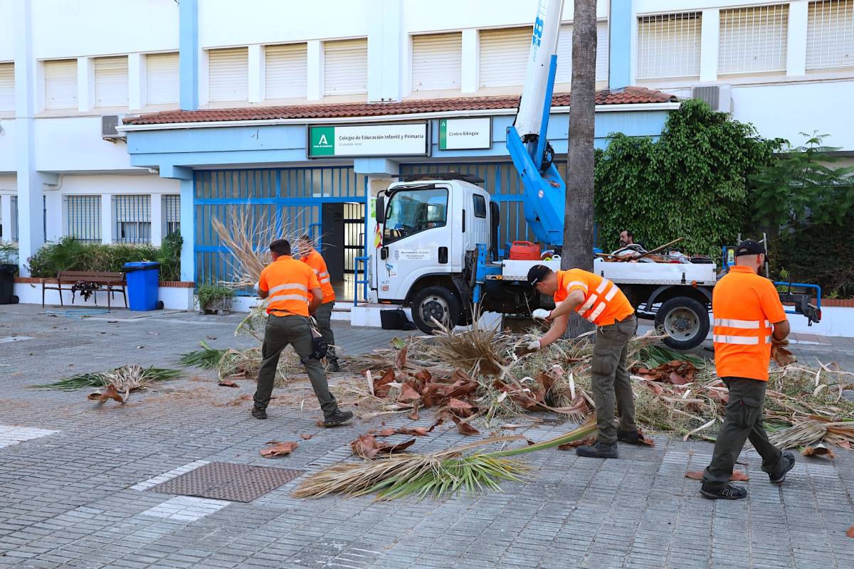 Jerez hace los deberes de cara al nuevo curso escolar