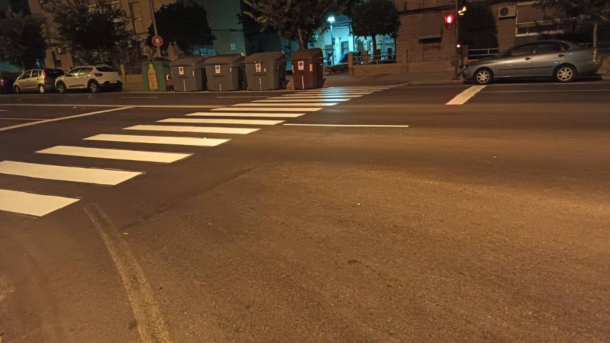 Arreglos de pintura también en San Benito. - Arreglos de pintura también en San Benito.