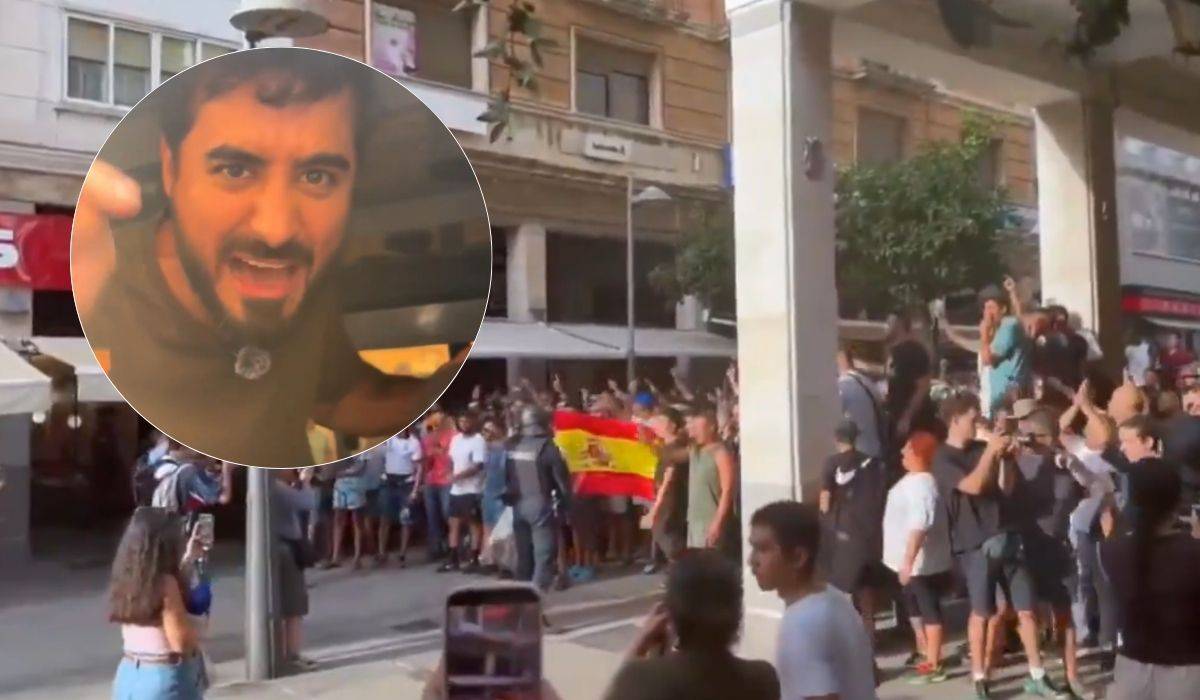 Tensión en Ceuta: Alvise Pérez, escoltado entre gritos y protestas vecinales