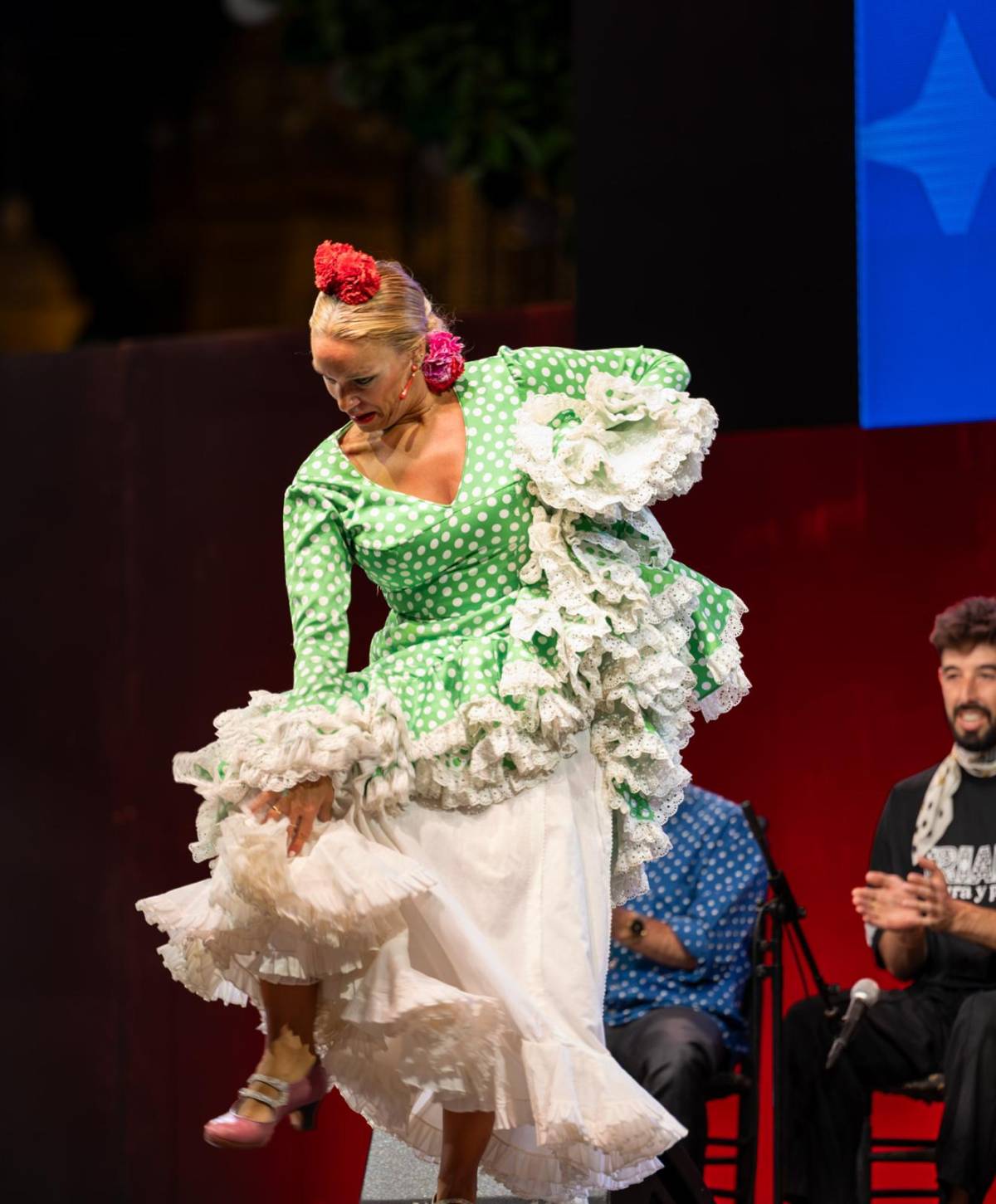 La bailaora Yéssica Brea, ahora Trianera Adoptiva. - La bailaora Yéssica Brea, ahora Trianera Adoptiva.