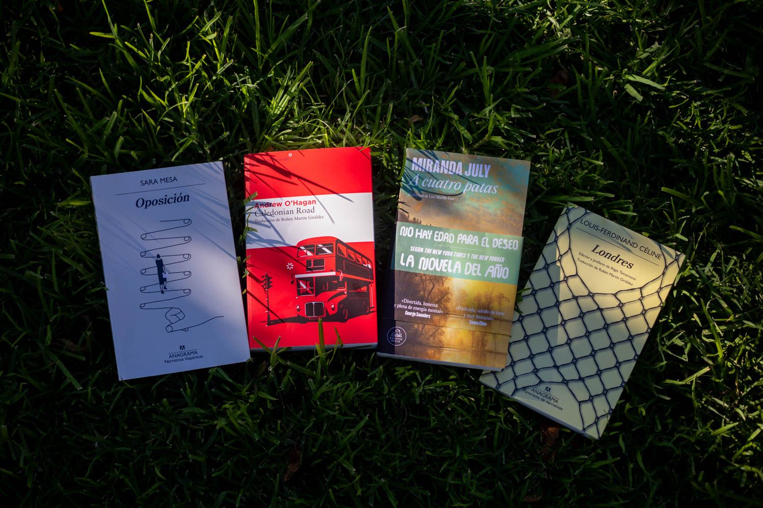 ¿Qué sería de agosto sin estas cuatro novelas? Seguiría haciendo calor...