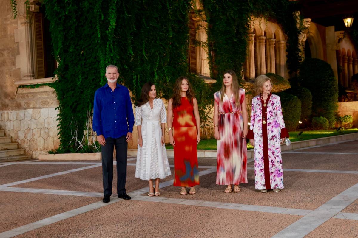 La foto del posado en Mallorca. - La foto del posado en Mallorca.