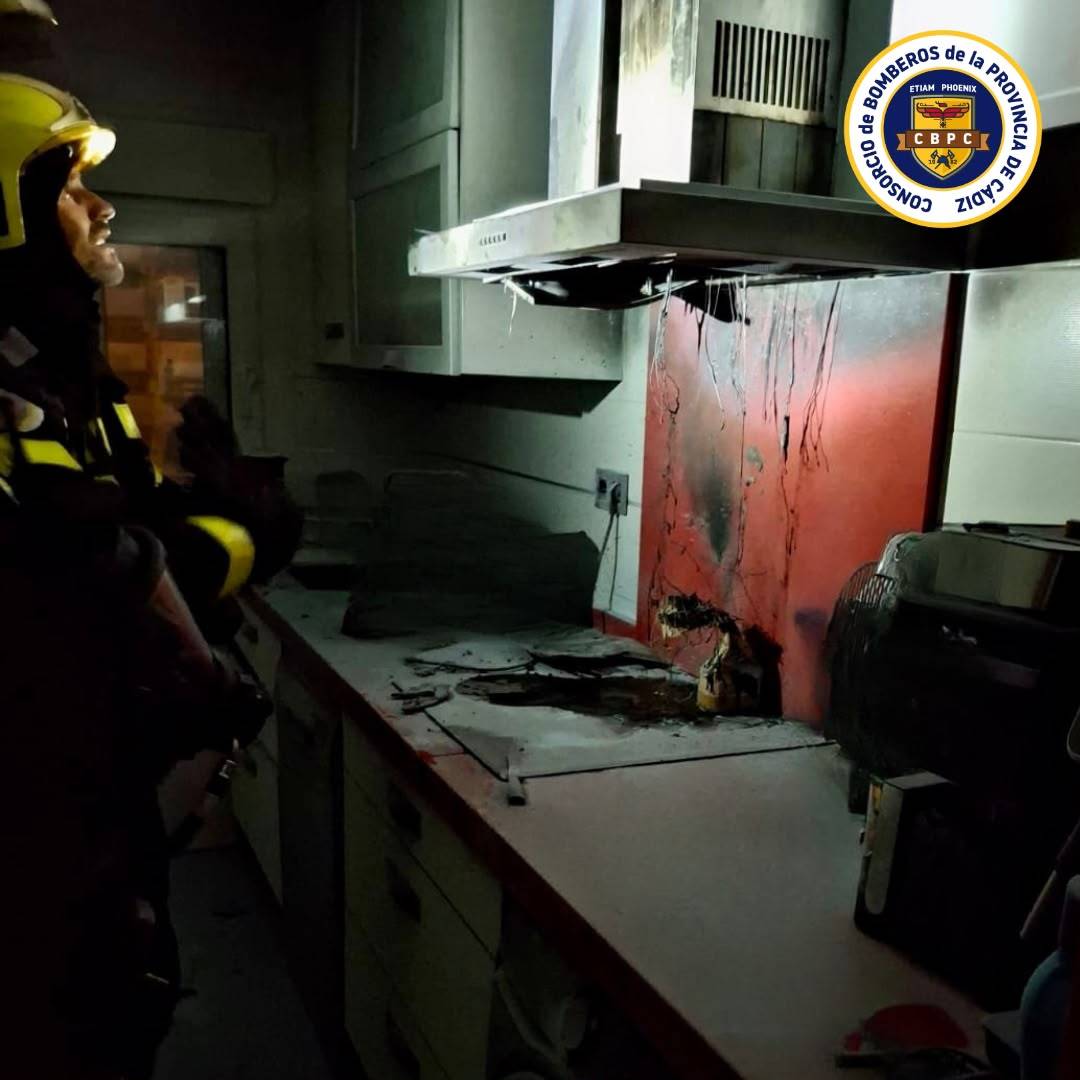 El incendio en otra vivienda. - El incendio en otra vivienda.