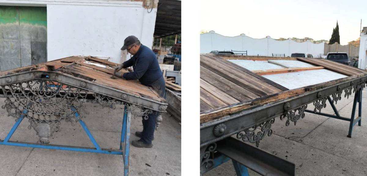 Trabajo de recuperación en Infraestructuras. - Trabajo de recuperación en Infraestructuras.