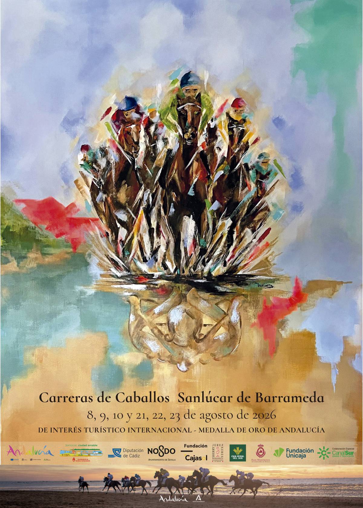 El cartel de esta edición de las carreras. - El cartel de esta edición de las carreras.
