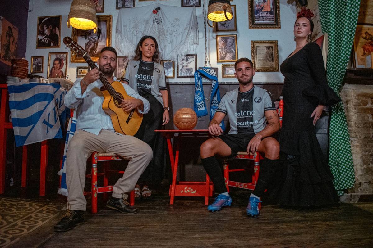 Así es la nueva camiseta del Xerez Deportivo FC que homenajea a la Feria del Caballo