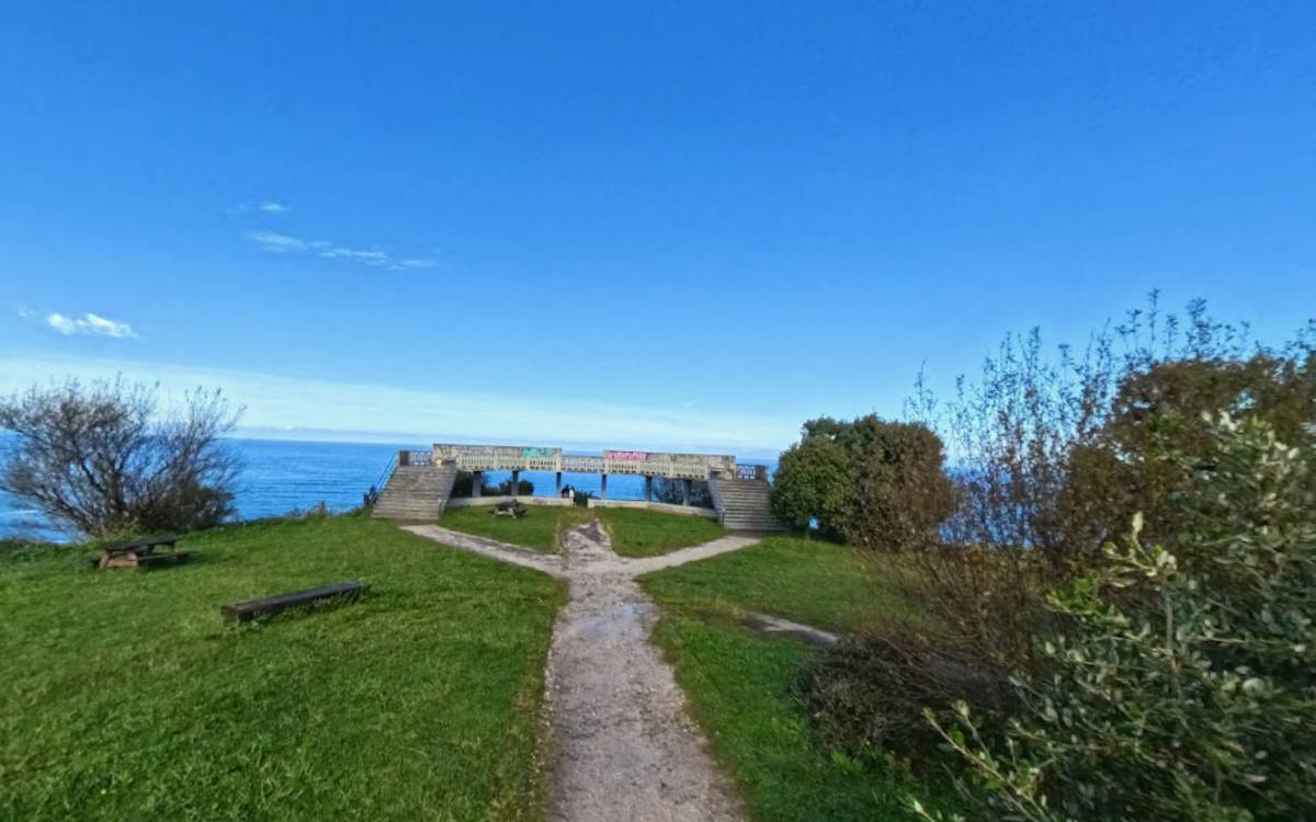 El Mirador de Pimiango, desde donde verá el eclipse. - El Mirador de Pimiango, desde donde verá el eclipse.
