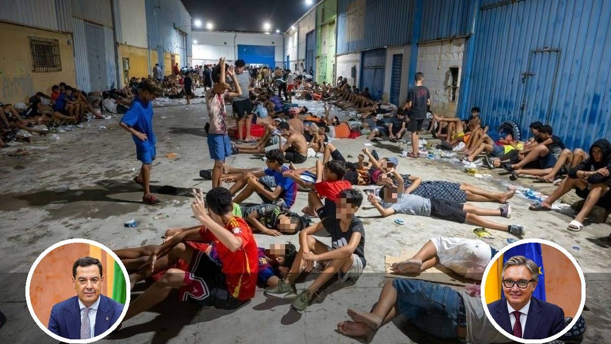Del corazón 'asín' de ancho al silencio: los menores de Ceuta ponen a prueba el pacto entre PP y Vox en Andalucía