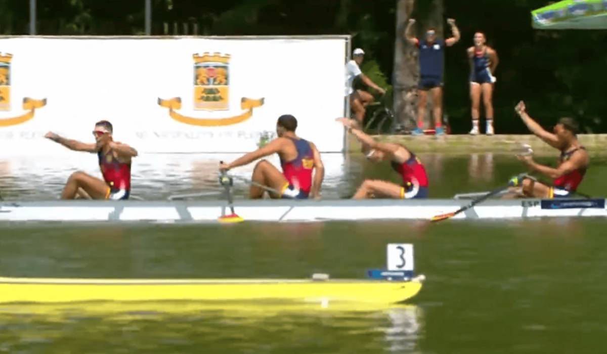 Oro mundial de remo para Sevilla: Manuel Cruz y Jesús Ortega conquistan el Mundial sub19