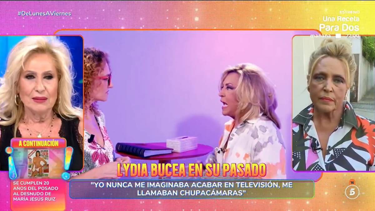 La bronca en directo entre Lydia Lozano y Rosa Benito: 