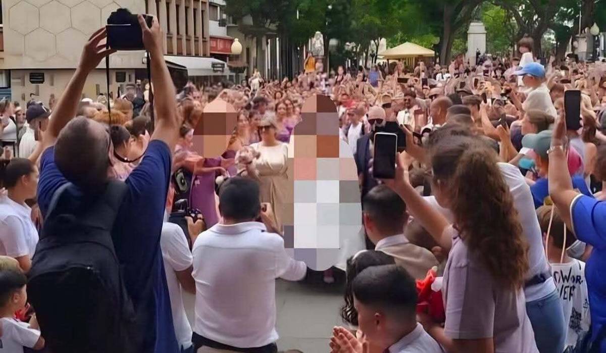 Más de 2.000 personas invaden una boda convencidos de que los novios eran Cristiano y Georgina
