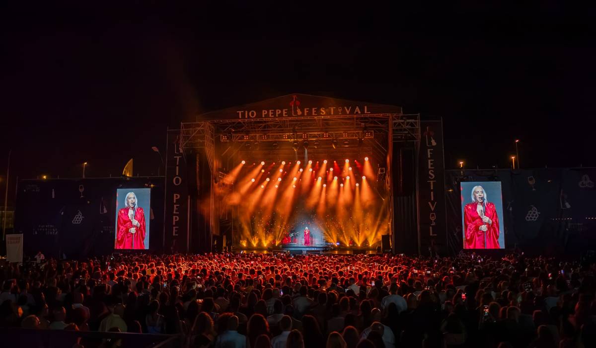 Mónica Naranjo desata Jerez con sus grandes éxitos en Tío Pepe Festival - Mónica Naranjo desata Jerez con sus grandes éxitos en Tío Pepe Festival