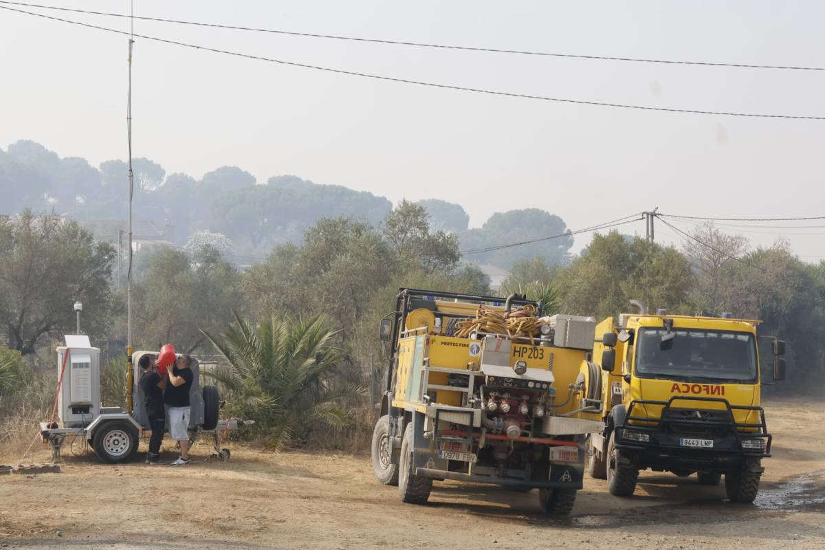 El incendio de Niebla desde dentro, por quienes han tenido que huir de sus casas: 