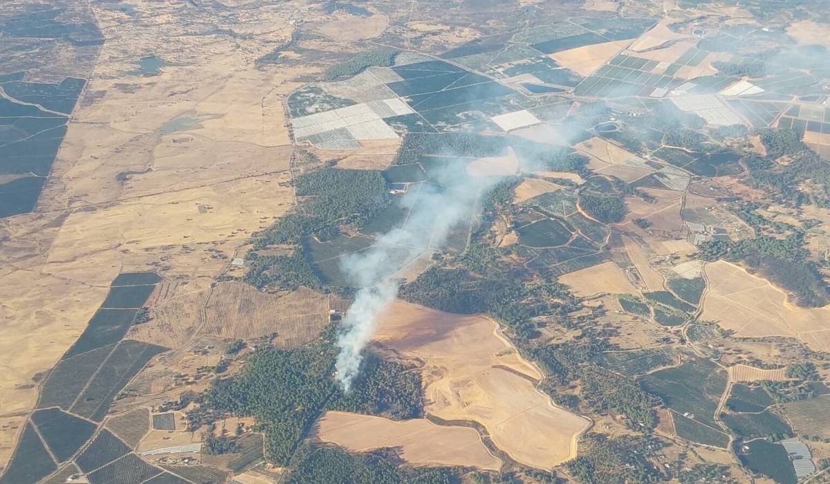 Otro incendio pone en alerta a Huelva: nuevo incendio en Villablanca apenas dos días después del anterior