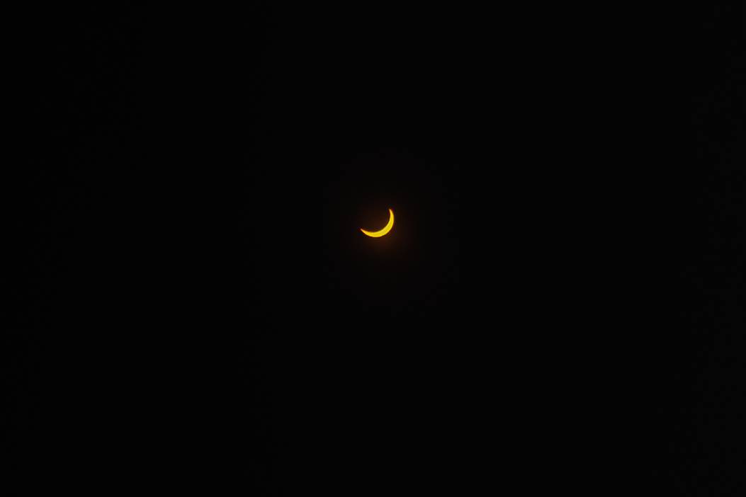 El eclispe solar, desde la provincia de Cádiz. - MANU GARCÍA El eclispe solar, desde la provincia de Cádiz.