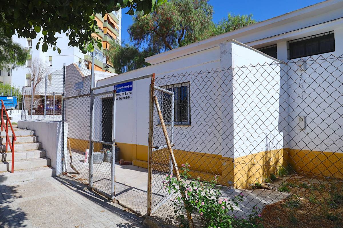 Vista del centro de barrio de La Espléndida. - Vista del centro de barrio de La Espléndida.