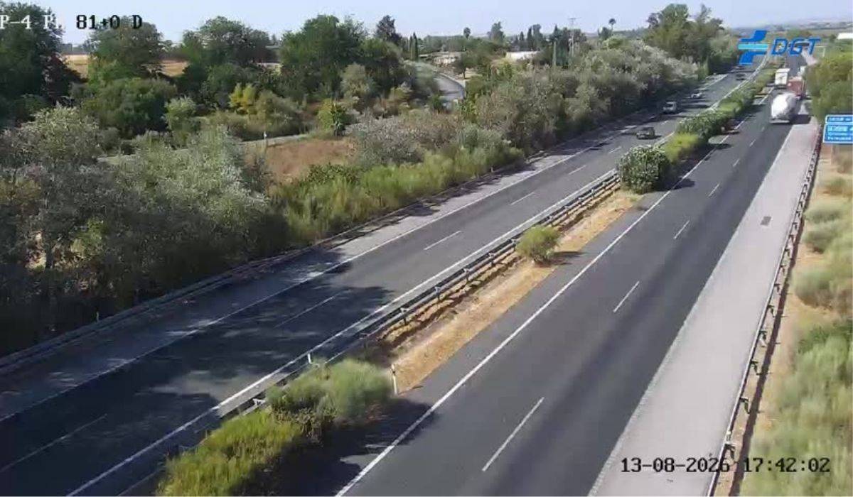 Actúan en un incendio de pastos en una conocida finca de bodas de Jerez, en la mediana de la AP-4 y en la cuesta del MOPU