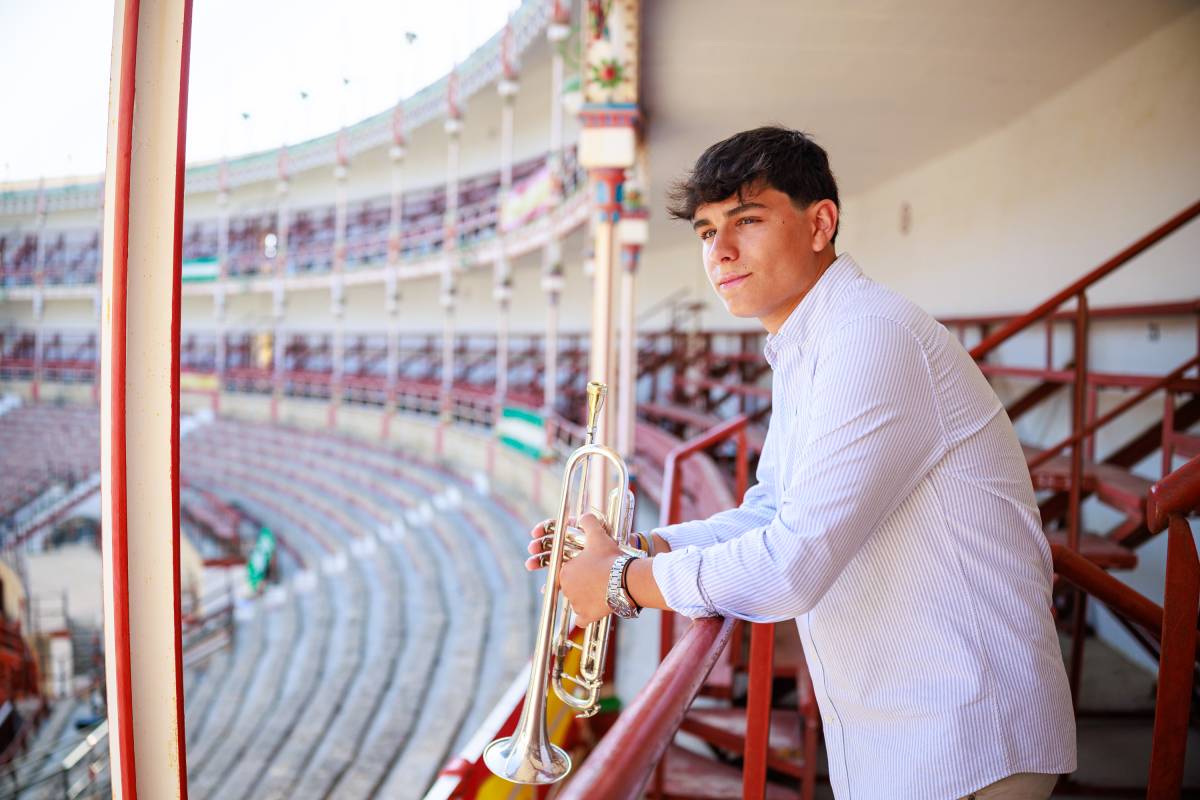 Ángel Morro, el trompetista de 16 años que emocionó a 12.000 personas en El Puerto: 
