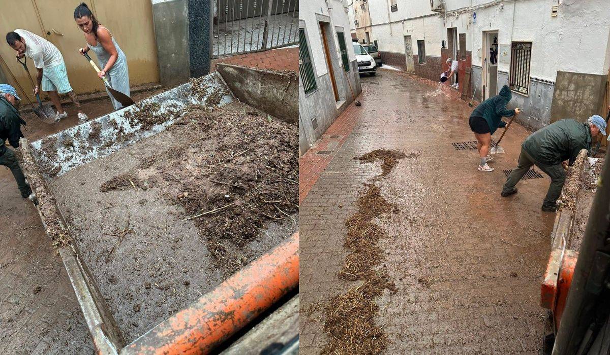 Varios pueblos de Jaén sufren inundaciones en pleno agosto con más de 40 litros acumulados en apenas un rato