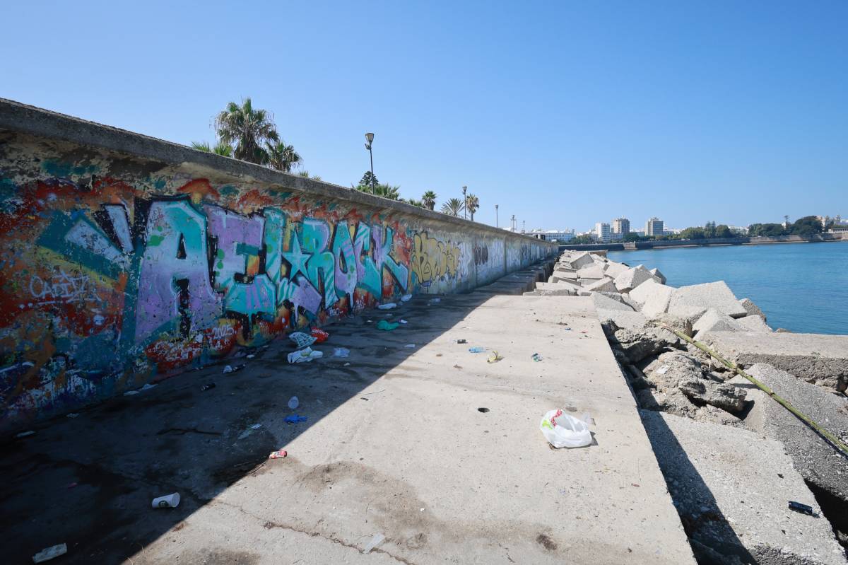 Punta de San Felipe, botellón,  Calachica 