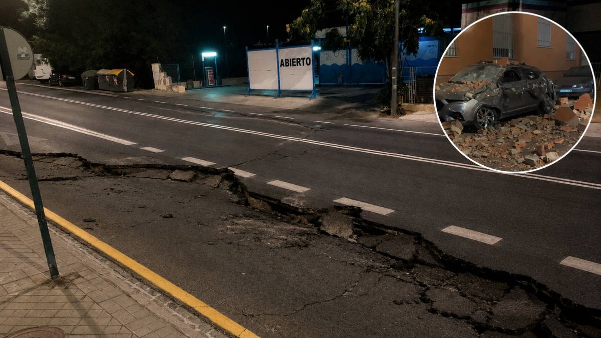 Granada pasa la madrugada en vilo tras un terremoto de magnitud 5: un edificio desalojado, daños materiales y quince réplicas