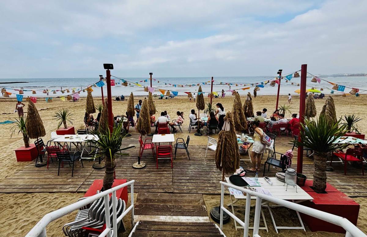 Vista del mar desde el TK3 en El Puerto. - Vista del mar desde el TK3 en El Puerto.